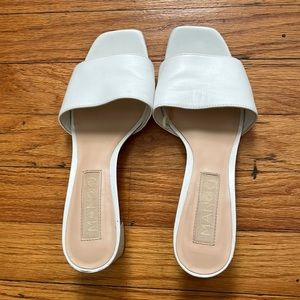 Mango leather sandals